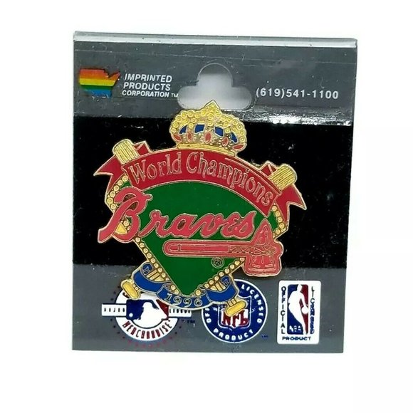 MLB Other - Atlanta Braves MLB 1996 World Champions Pin